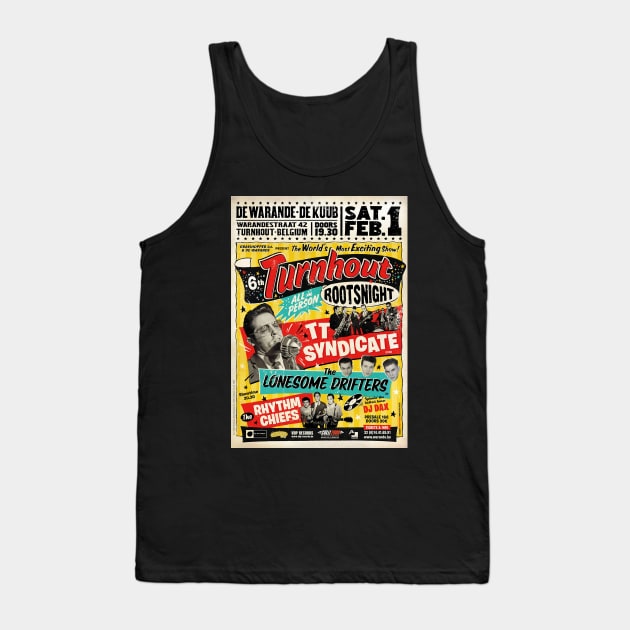 SOUL CONCERT lonesome drifters Tank Top by MakLampir Grandong